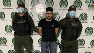 Jairo Medina durante la lectura de la sentencia condenatoria por el homicidio de una mujer en el que aceptó haber participado.