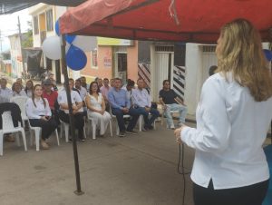 En Falan, la directora seccional Ángela María Bedoya destacó el trabajo interinstitucional para sacar adelante el PAF.