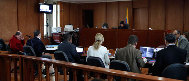 Audiencia de alias El Mellizo