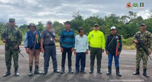Los procesados fueron detenidos en el sector de La Chorrera, donde habita la comunidad indígena donde se habrían registrado los hechos.
