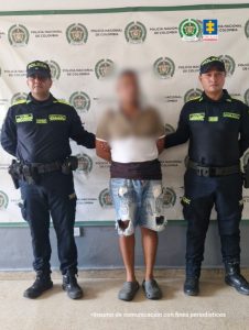 La captura de esta persona fue materializada mediante orden judicial el 10 de octubre por la Policía Nacional.
