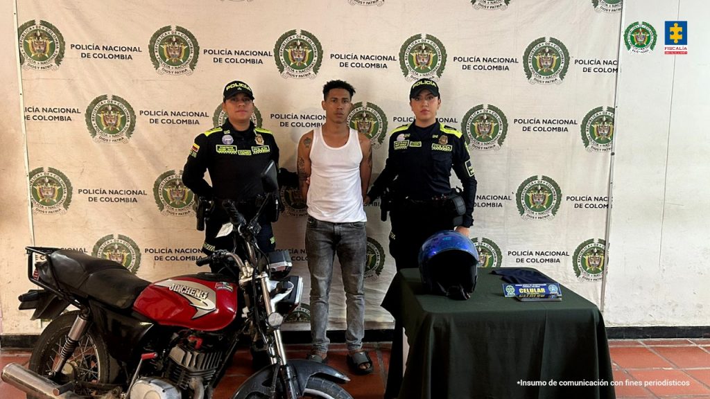 El procesado, de 35 años, fue capturado mediante orden judicial por la Policía Nacional el pasado 26 de agosto en vía pública del barrio Los Cedros de Soledad (Atlántico).