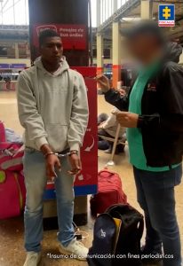 Alias El Negro fue capturado en Bogotá por servidores del CTI y la Policía Nacional. 
