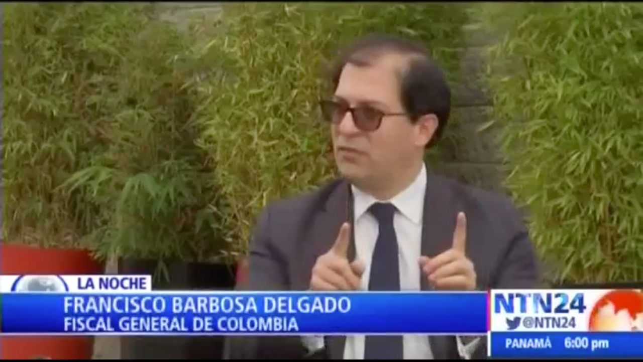 Entrevista al Fiscal General en NTN 24 (26 de mayo de 2020)