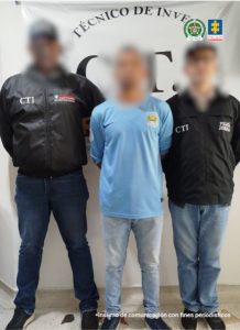  La captura del presunto agresor fue materializada por servidores del Cuerpo Técnico de Investigación (CTI) el 27 de diciembre de 2025.