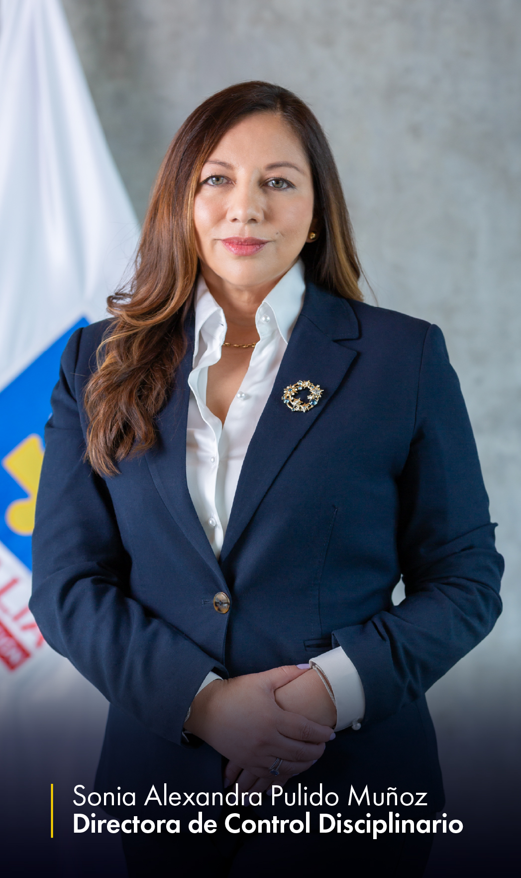 Sonia Alexandra Pulido Muñoz, Directora de Control Disciplinario.