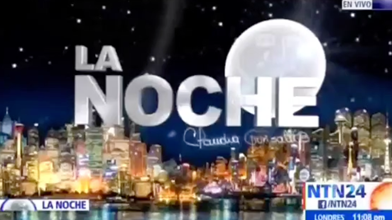 Entrevista al Fiscal General de la Nación en La Noche - NTN24 (25 de junio de 2020)