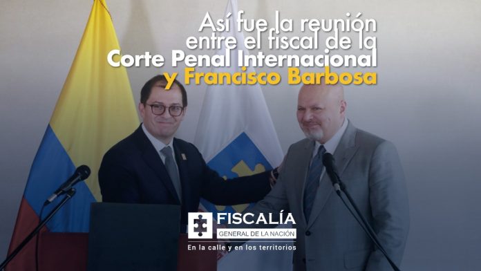 Así fue la reunión entre el fiscal de la Corte Penal Internacional y Francisco Barbosa - Noticias de Colombia