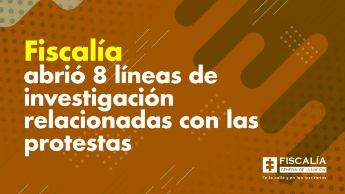 Fiscalía protestas