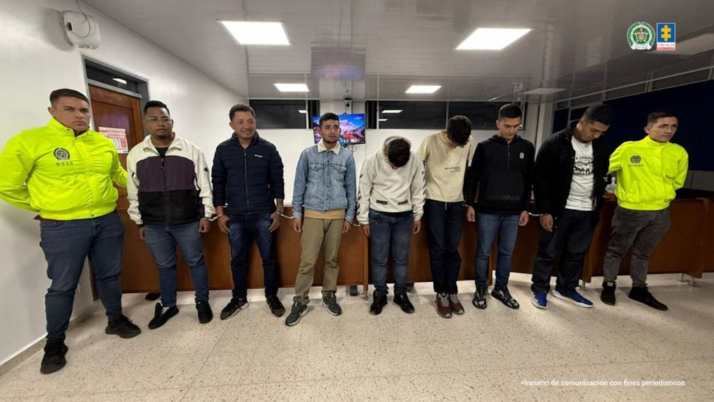 foto de los capturados