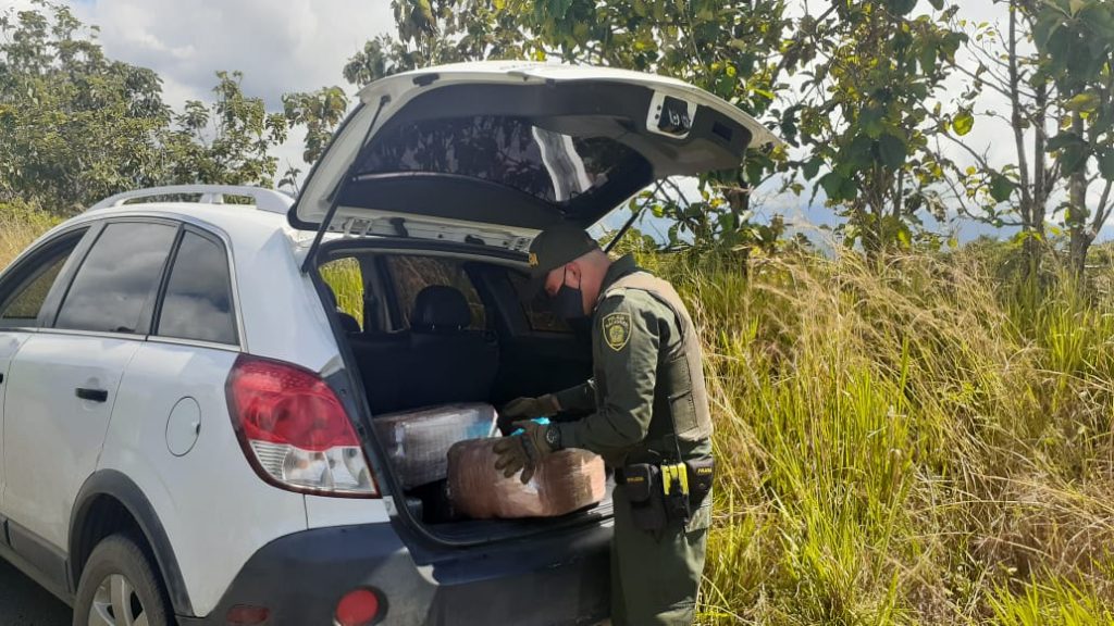 Incautación de más de 46 kilos de marihuana en Sevilla (Valle)