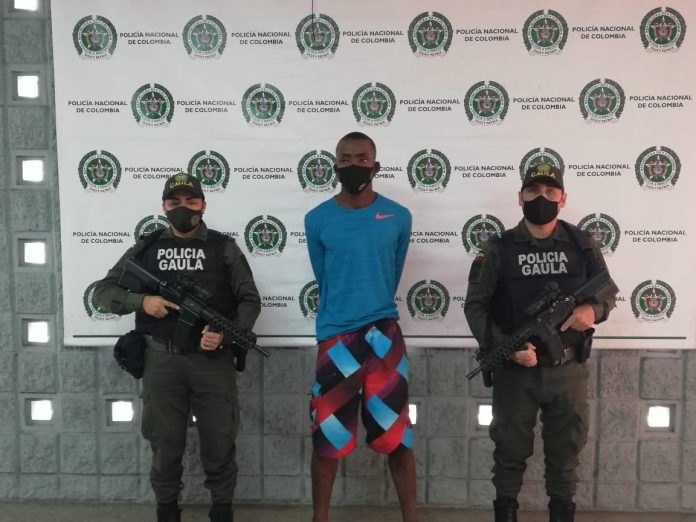 Asegurados cuatro presuntos integrantes de estructuras criminales dedicadas a la extorsión en el Chocó 1 KEINER DAVID ROMANA ROMANA PIMPOLLO