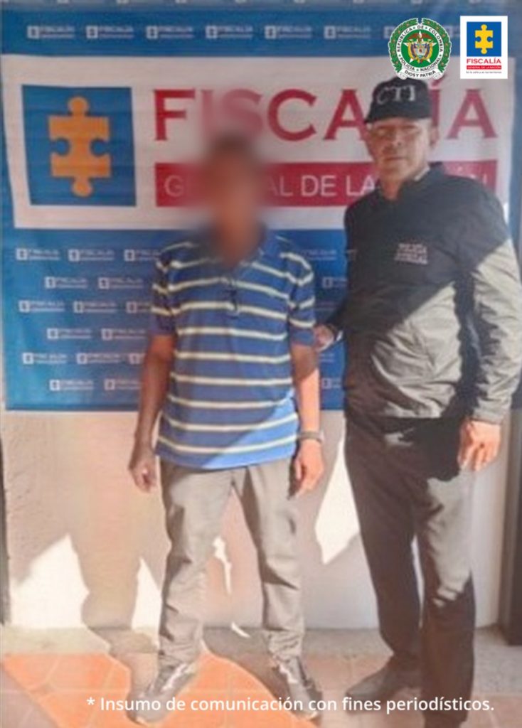 Martha Mancera, Fiscal Mancera, Fiscal Martha Mancera Un investigador del CTI de Magdalena custodia al presunto agresor sexual.