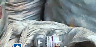 La verdadera amenaza de los medicamentos adulterados en Colombia En la imagen de portada de la sección de redes sociales Voces Fiscalía se ve frascos de medicamentos usados dentro de una lona con un titular que dice: La verdadera amenaza de los medicamentos adulterados en Colombia.