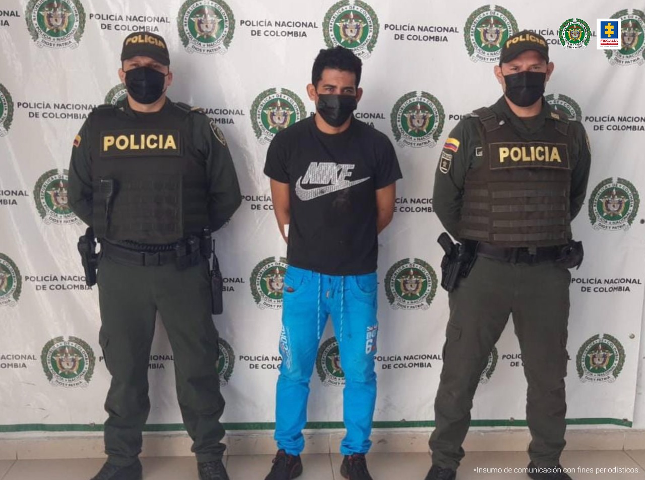 Medida en centro carcelario para presunto autor de feminicidio de su compañera sentimental en Paicol (Huila)