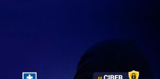 Robo de identidad, una amenaza para tu información personal y financiera En la imagen se ve una portada diseñada de la sección de redes sociales Ciberseguro con un fondo azul con unos datos encima, al frente aparece un hombre encapuchado con una máscara blanca que simula ser un hacker con un titular que dice Robo de identidad.