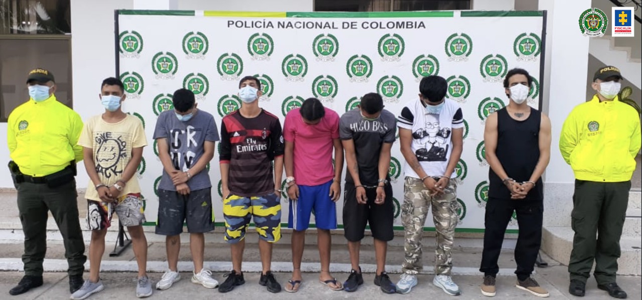 Cárcel en contra de presuntos integrantes de la banda El Combo, por la presunta venta de estupefacientes en Cundinamarca - Noticias de Colombia