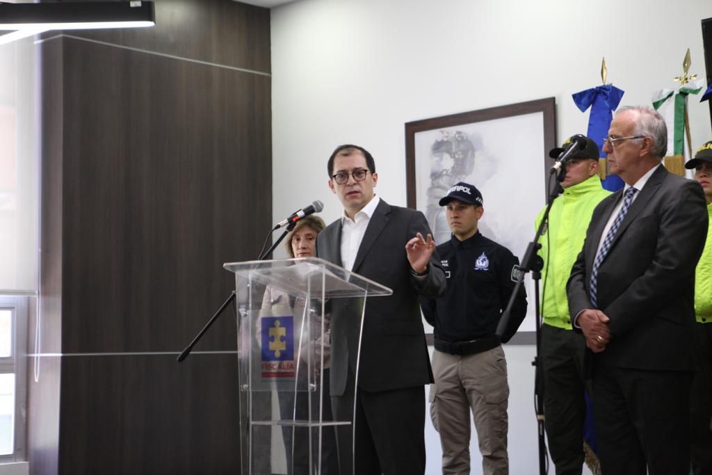 Fiscal Francisco Barbosa en rueda de prensa sobre los capturados del Tren de Aragua