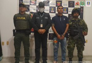 Juan de Dios Bautista Martínez, alias Bam Bam, presunto integrante del Grupo Armado Organizado (GAO) ELN
