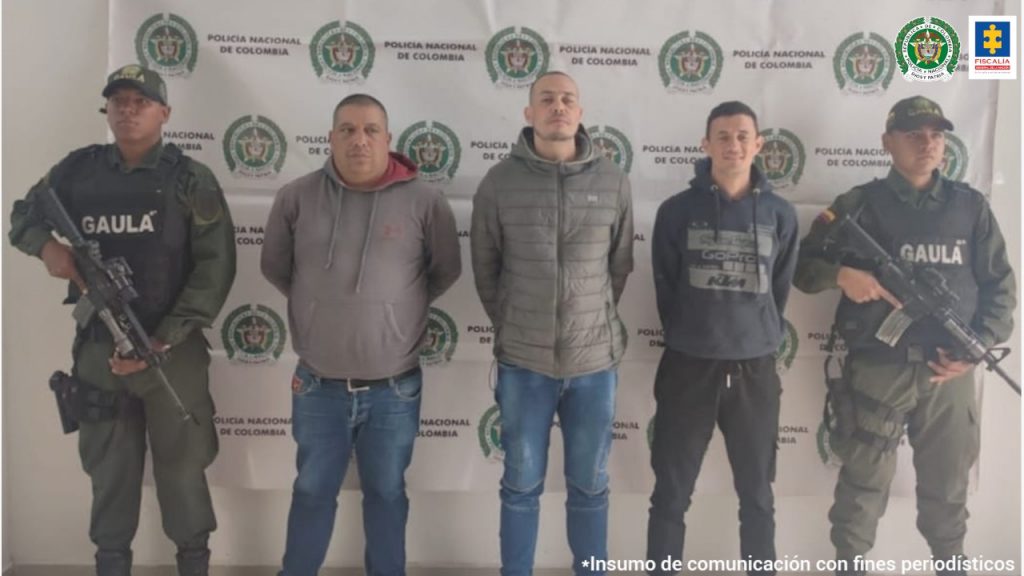 Los operativos de captura de los tres supuestos miembros de la estructura criminal fueron simultáneos en Ipiales, aprobados por un juez penal
