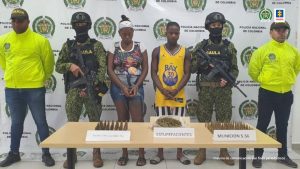 Ninfa Rocío Lerma Martínez y Kevin José Cuero Gamboa, alias Chinga, fueron asegurados por un juez penal en establecimiento carcelario