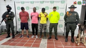 Los 4 presuntos miembros de la estructura criminal fueron capturados en Cauca y Risaralda