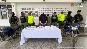 Los presuntos integrantes de la disidencia Carlos Patiño fueron capturados en el barrio Junín de la ciudad blanca