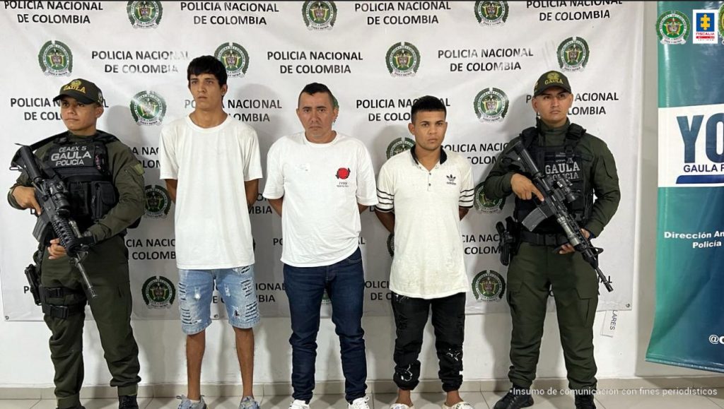 Capturados de la subestructura Luis Orlando Padierna del 'Clan del Golfo'