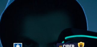 Peligro invisible en las redes: ¿qué es el grooming? En la imagen se ve una portada diseñada de la sección de redes sociales Ciberseguro con un fondo negro, se ve la figura de un rostro de una mujer que tiene una especie de máscara al frente con hilos color verde que bordean parte de su cara con un titular que dice Peligro invisible en las redes: ¿Qué es el grooming?.