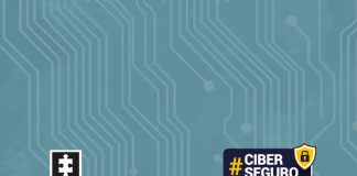 Engaños virtuales con tu declaración de renta En la imagen se ve una portada diseñada de la sección de redes sociales Ciberseguro con un fondo gris claro con un documento que simula una declaración de renta, al lado unas monedas color rojo y una alcancía en forma de marrano con un titular que dice Engaños virtuales con tu declaración de renta.