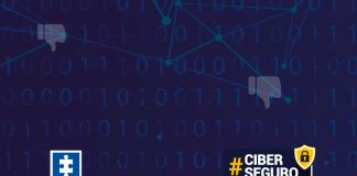 Ciberacoso infantil en video juegos La imagen tiene un diseño ilustrado con un fondo digital en tonos azul oscuro, lleno de números binarios (0 y 1) y conexiones que simulan una red. En el centro aparecen dos niños sentados juntos, con expresiones de tristeza y preocupación, mirando hacia una computadora portátil frente a ellos. Alrededor de los niños se ven íconos de caritas con gestos negativos (tristeza, enojo, molestia) y varios íconos de “dislike” 👎 que refuerzan la idea de rechazo o maltrato en línea. En la parte derecha está el texto principal: “Ciberacoso infantil en videojuegos”. En la parte superior derecha se ve un logo con un candado y el texto #CIBERSEGURO, y en la esquina inferior izquierda aparece el logotipo de la Fiscalía General de la Nación.