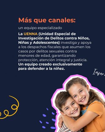 La imagen tiene un fondo azul oscuro con elementos gr&aacute;ficos en colores vivos (amarillo, morado y rosa) que le dan un dise&ntilde;o din&aacute;mico. En la parte superior aparece el texto principal en letras grandes y color morado: