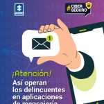 #Ciberseguro | Cada vez son más los casos de ciudadanos que se ven afectados y en la mayoría de casos pierden sus pertenencias tras confiar sus encomiendas a servicios de mensajería a través de plataformas digitales poco reconocidas. Esta modalidad de hurto ya ha afectado a múltiples personas. Las aplicaciones son útiles pero es clave evitar enviar objetos de alto valor sin garantías de seguridad.