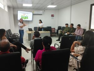 Socialización de la ruta de Violencia Basada en Género en El Doncello, Caquetá.