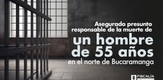 Asegurado presunto responsable de la muerte de un hombre de 55 años en el norte de Bucaramanga
