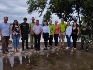 Socialización de la ruta en Valparaíso, Caquetá en las instalaciones de la Fiscalía.