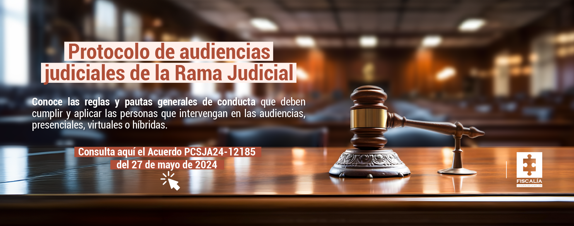 Audiencias judiciales