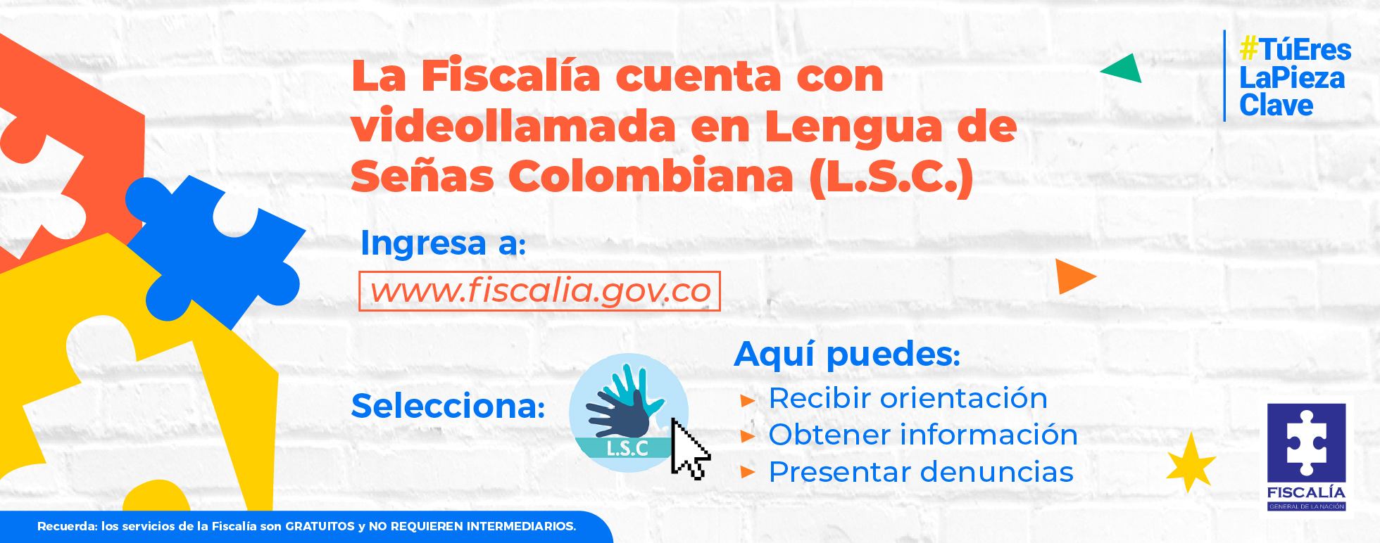 Videollamada en lengua de señas